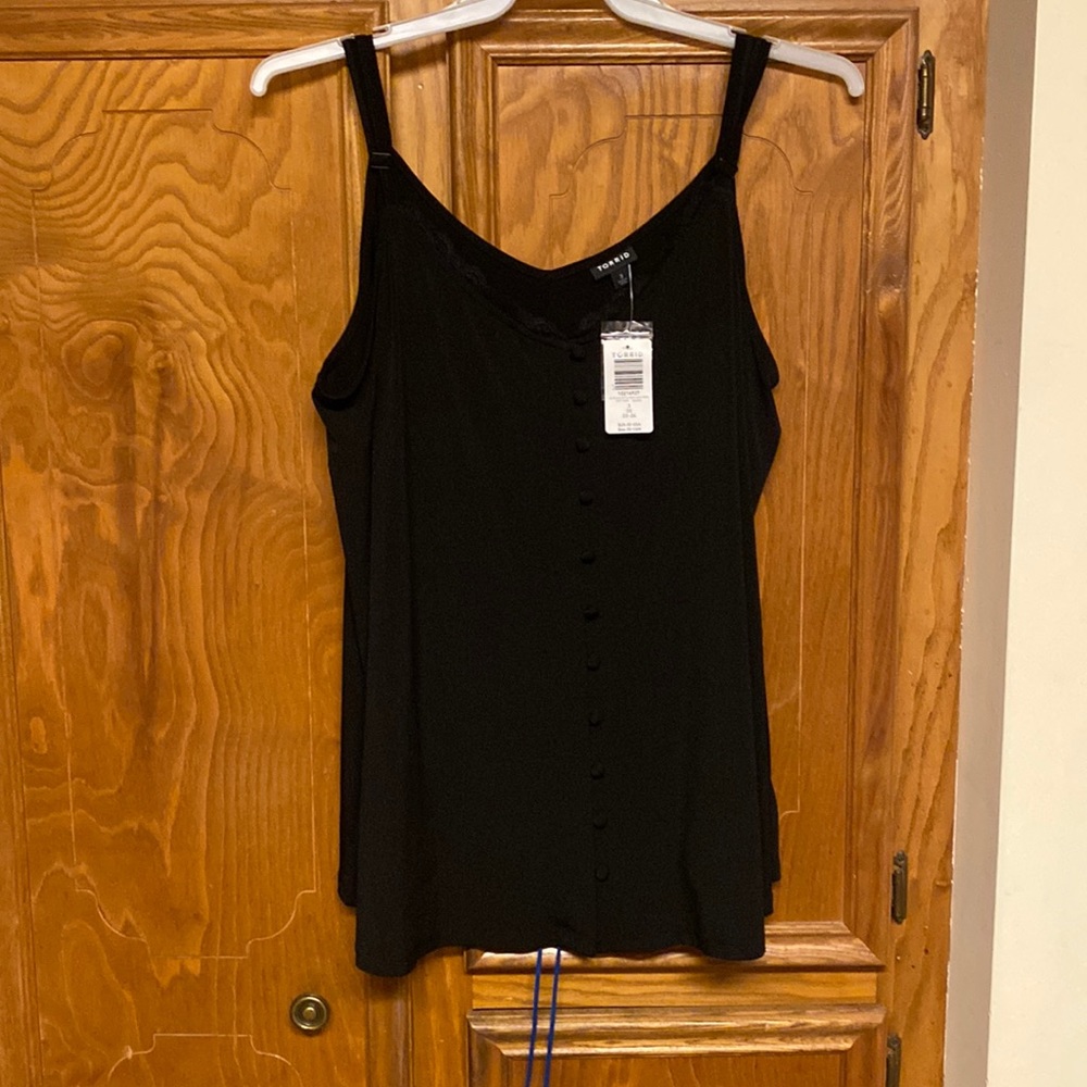 NWT Torrid Black Camisole